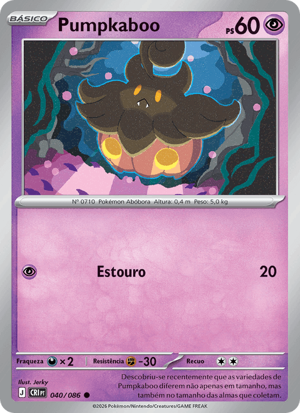 Pumpkaboo, carte 040 de Caos Ascendente