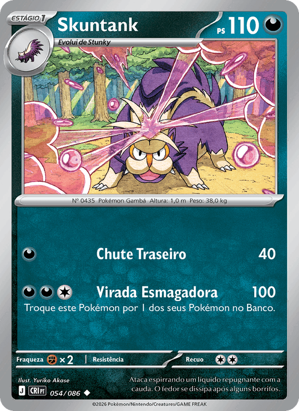 Skuntank, card 054 from Caos Ascendente