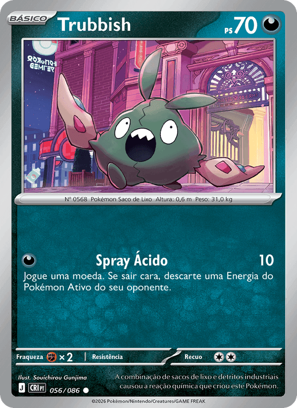 Trubbish, carte 056 de Caos Ascendente