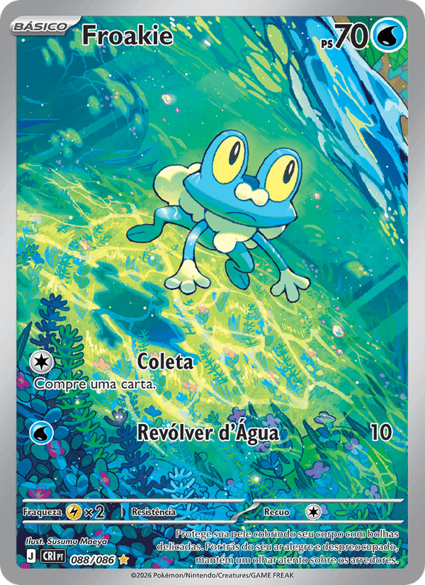 Froakie, carta 088 de Caos Ascendente