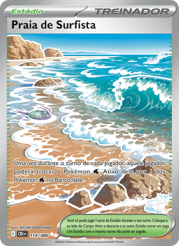 Praia de Surfista, carta 114 di Caos Ascendente