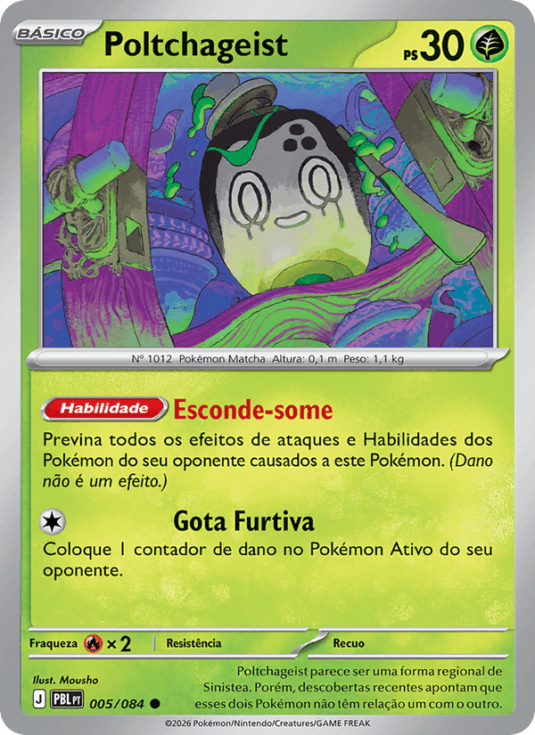 Poltchageist, card 005 from Escuridão Absoluta