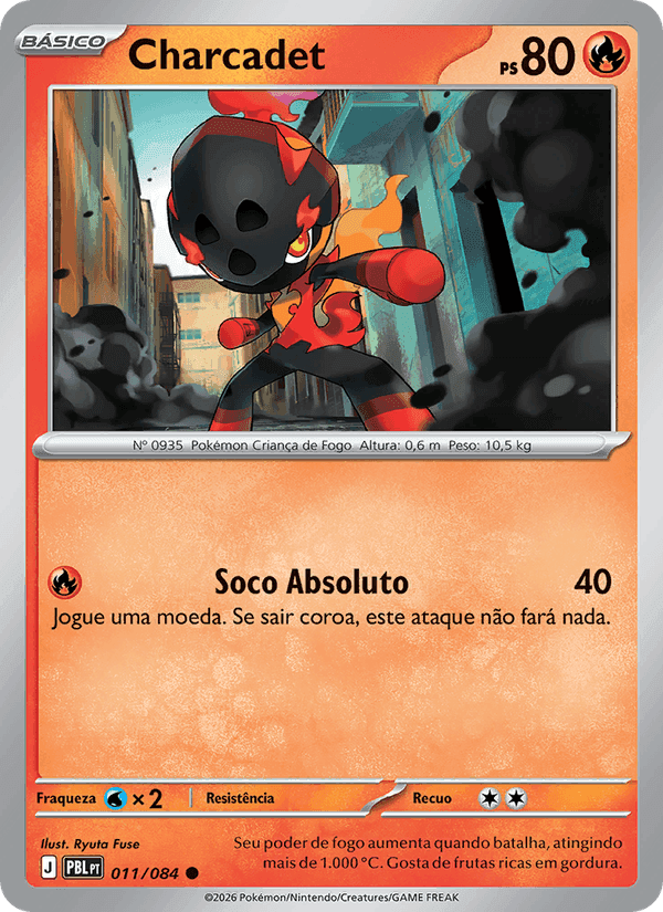 Charcadet, carta 011 de Escuridão Absoluta