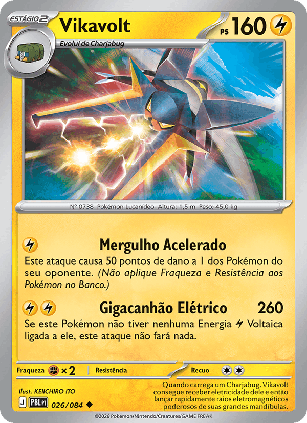 Vikavolt, card 026 from Escuridão Absoluta