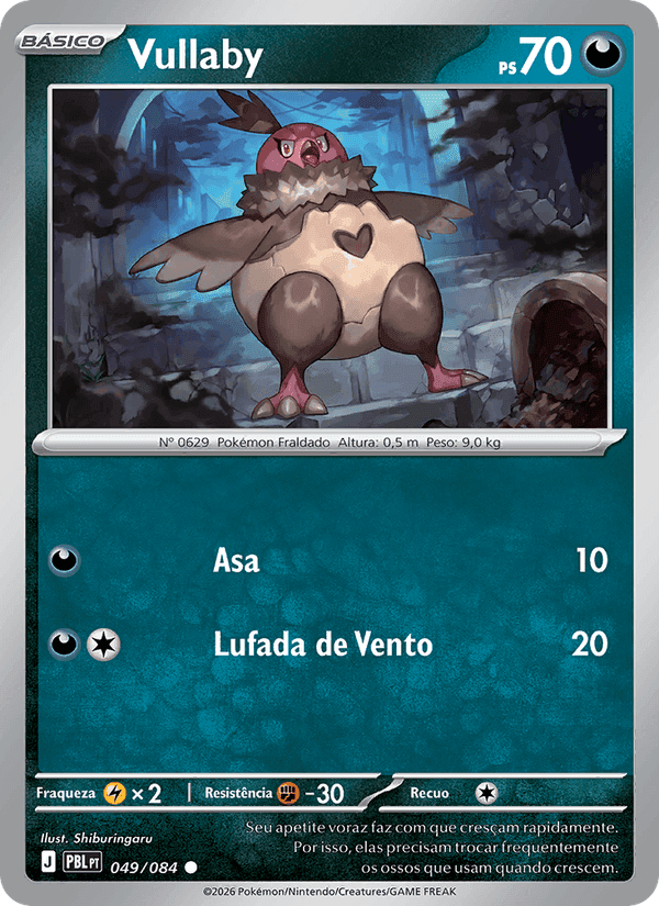 Vullaby, card 049 from Escuridão Absoluta
