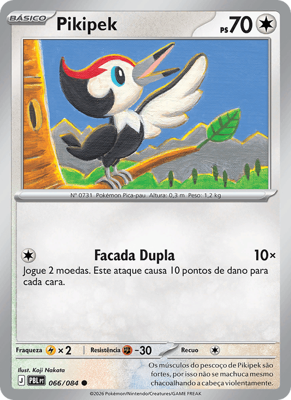 Pikipek, card 066 from Escuridão Absoluta