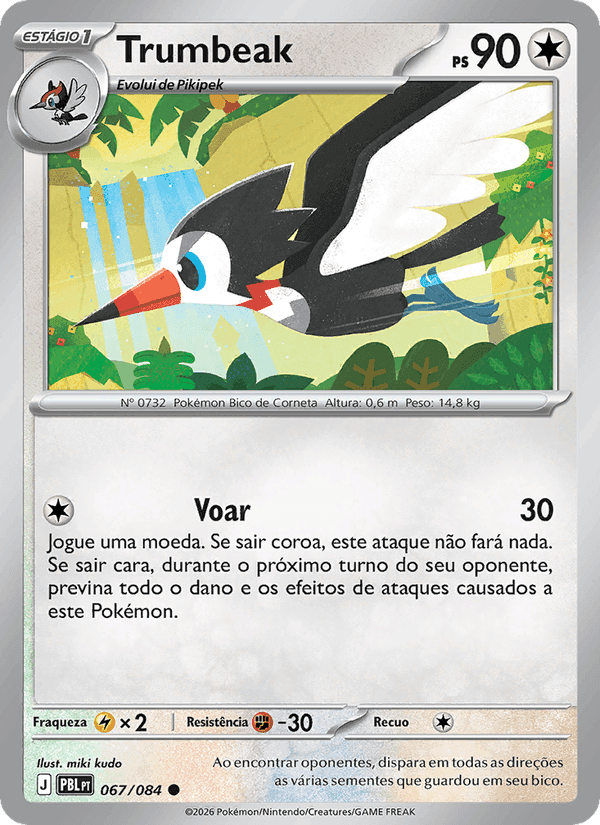Trumbeak, carta 067 de Escuridão Absoluta