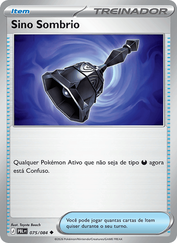 Sino Sombrio, card 075 from Escuridão Absoluta