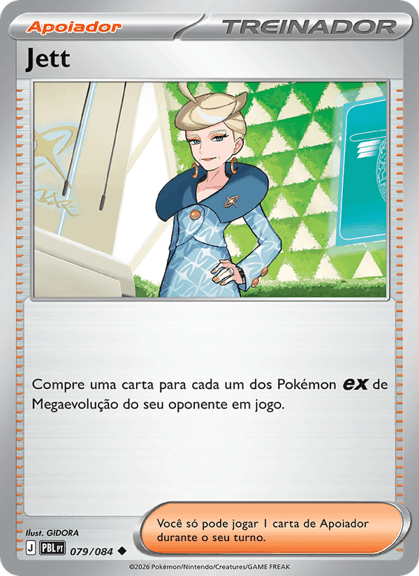 Jett, card 079 from Escuridão Absoluta