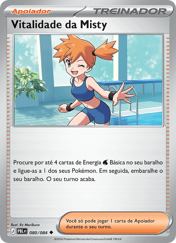 Vitalidade da Misty, carta 080 de Escuridão Absoluta