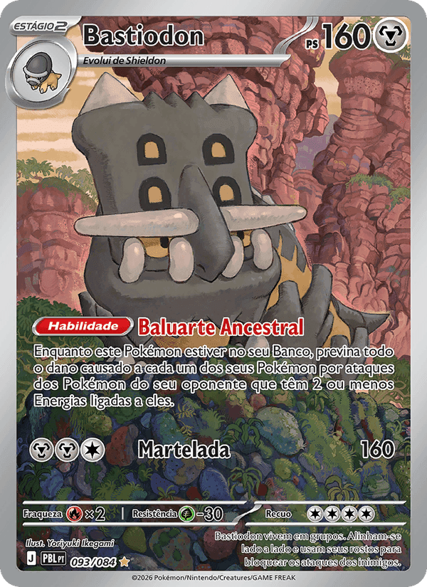 Bastiodon, carta 093 de Escuridão Absoluta