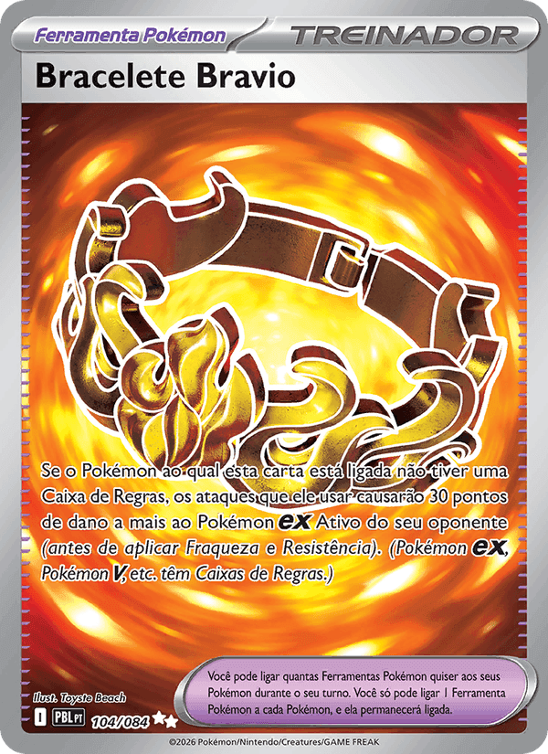 Bracelete Bravio, card 104 from Escuridão Absoluta