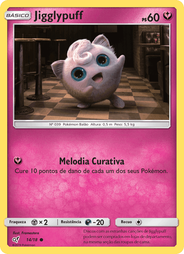 Jigglypuff, carte 14 de Detetive Pikachu