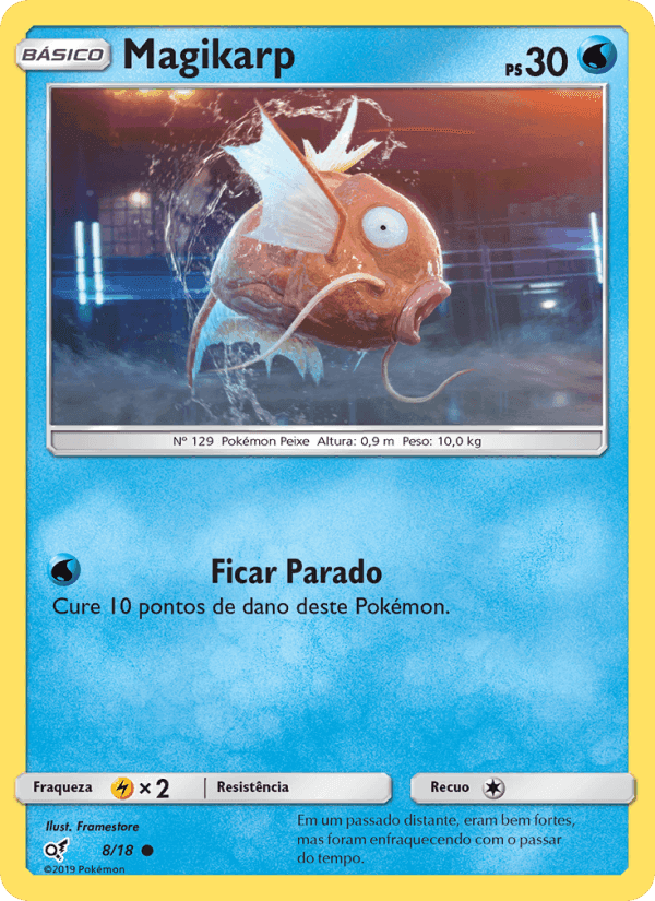 Detetive Pikachu の 8 番、Magikarp