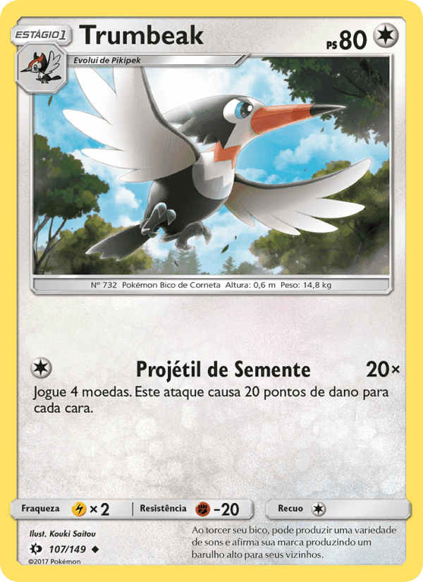 Trumbeak, carta 107 de Sol e Lua