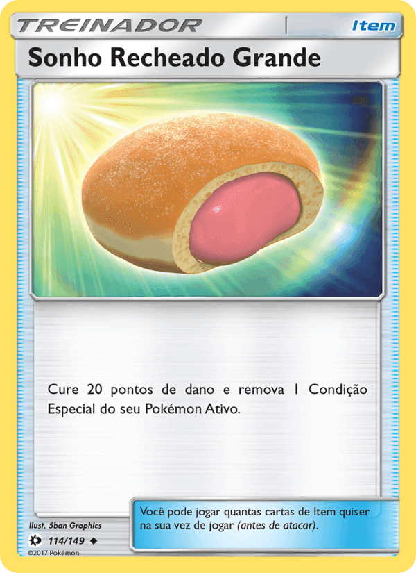 Sonho Recheado Grande, carta 114 de Sol e Lua