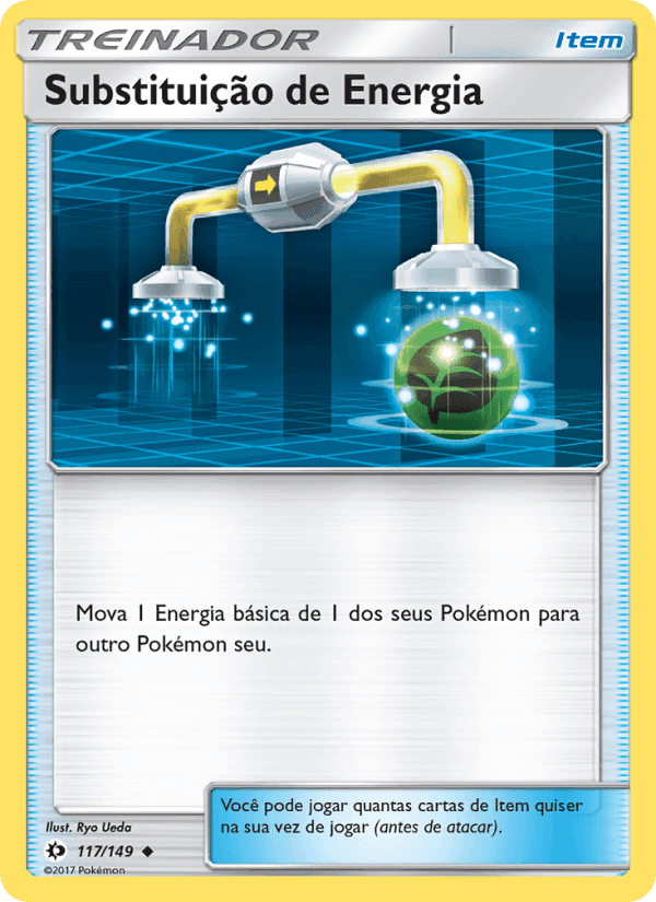 Substituição de Energia, carta 117 de Sol e Lua
