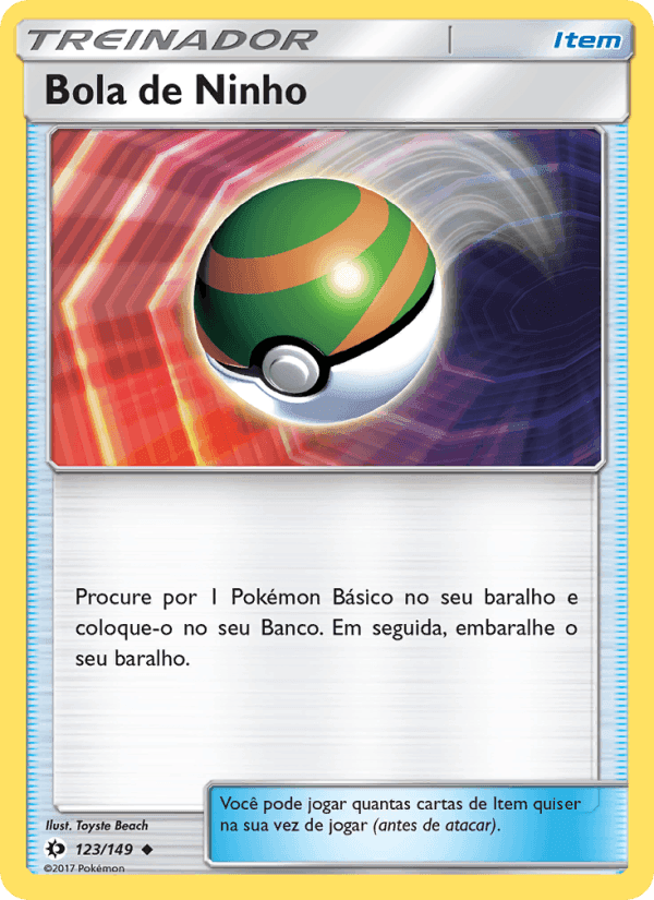 Bola de Ninho, carta 123 de Sol e Lua