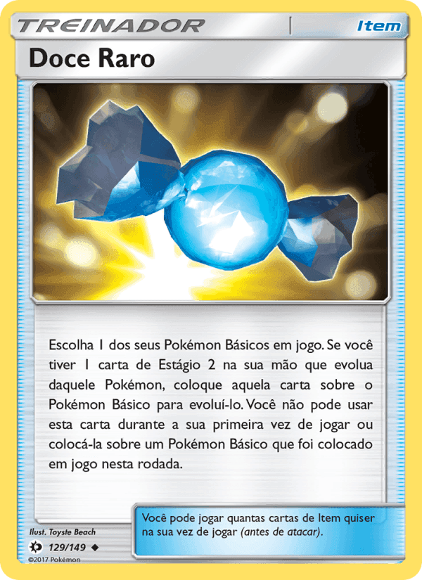 Doce Raro, carta 129 de Sol e Lua