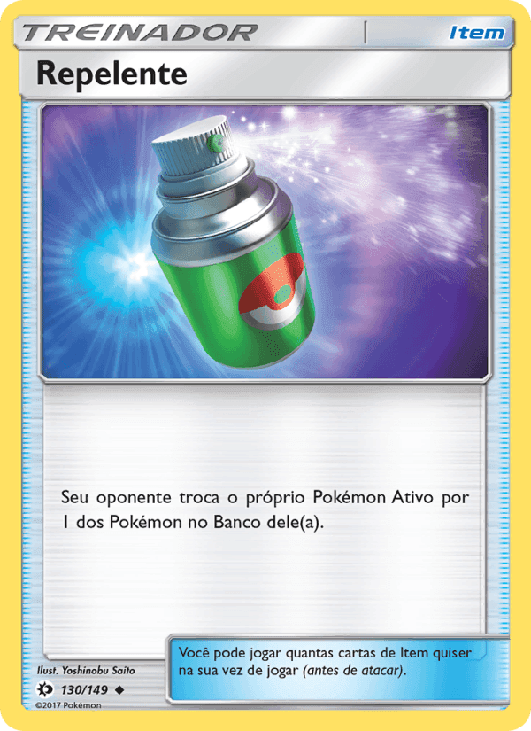 Repelente, card 130 from Sol e Lua