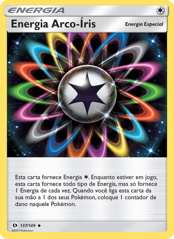Energia Arco-Íris, card 137 from Sol e Lua