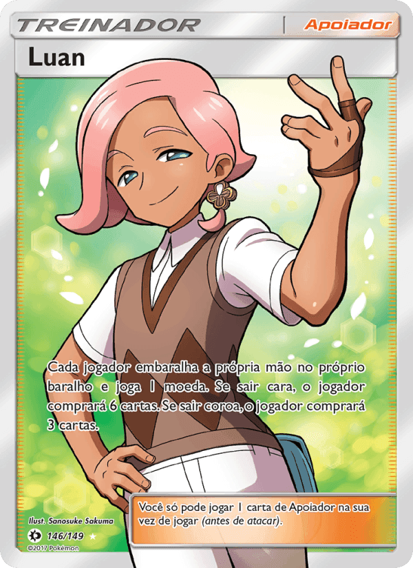 Luan, card 146 from Sol e Lua