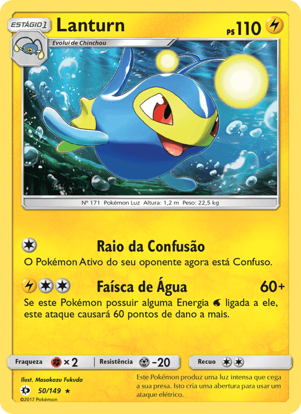 Lanturn, carta 50 de Sol e Lua