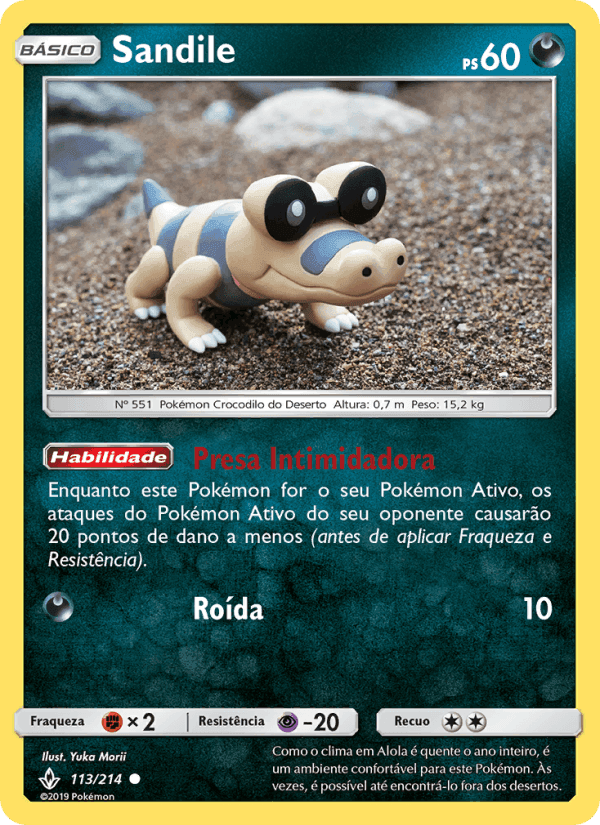 Sandile, card 113 from Elos Inquebráveis