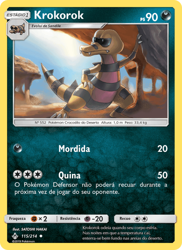 Krokorok, carta 115 de Elos Inquebráveis