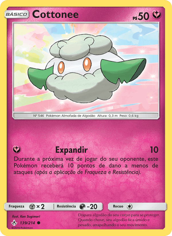 Cottonee, card 139 from Elos Inquebráveis