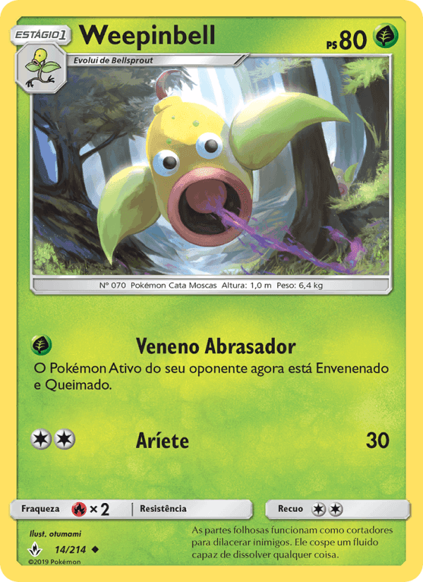 Weepinbell, carta 14 di Elos Inquebráveis