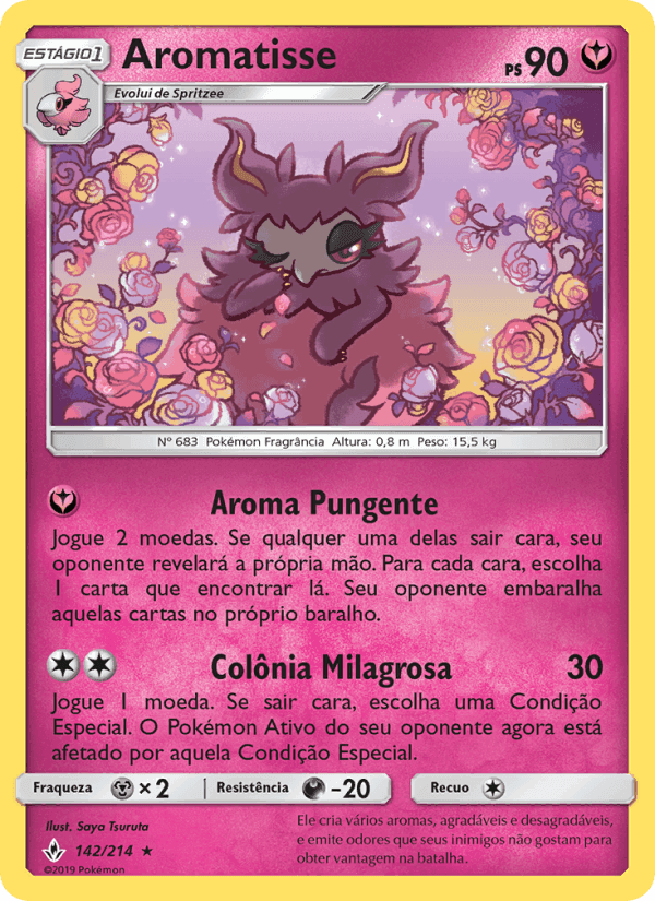 Aromatisse, card 142 from Elos Inquebráveis