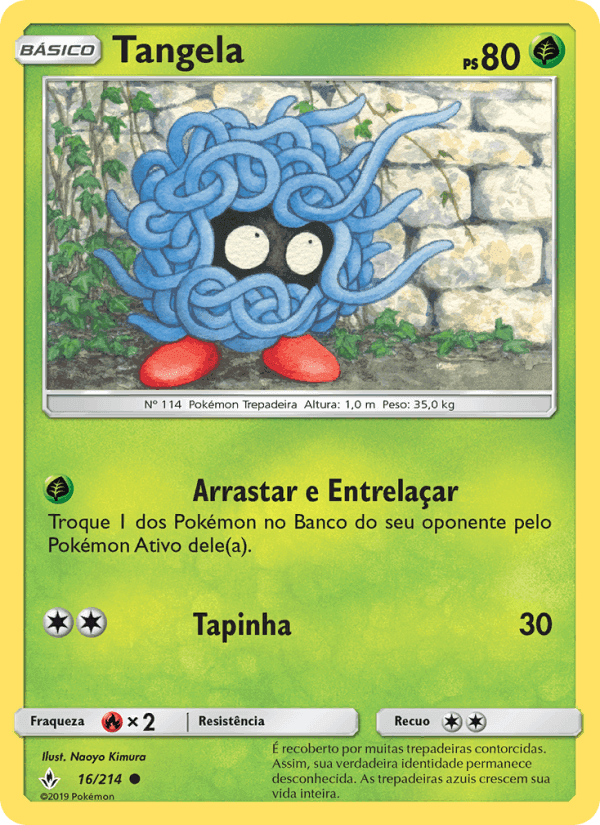 Tangela, carta 16 de Elos Inquebráveis