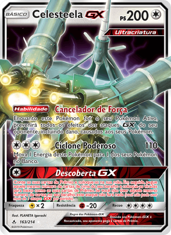 Celesteela GX, carta 163 de Elos Inquebráveis
