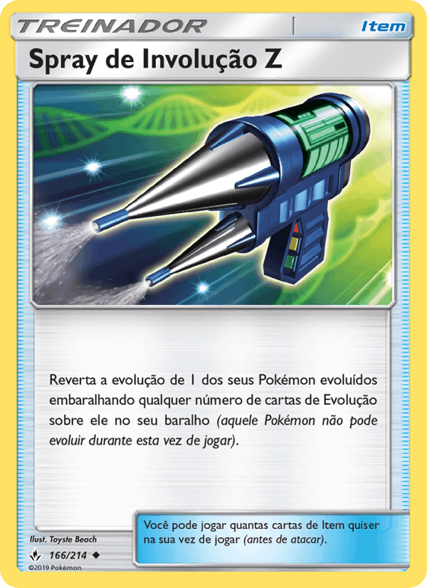 Spray de Involução Z, card 166 from Elos Inquebráveis