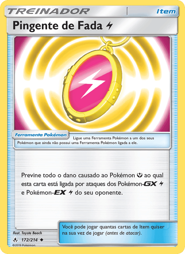 Pingente de Fada Lightning, card 172 from Elos Inquebráveis