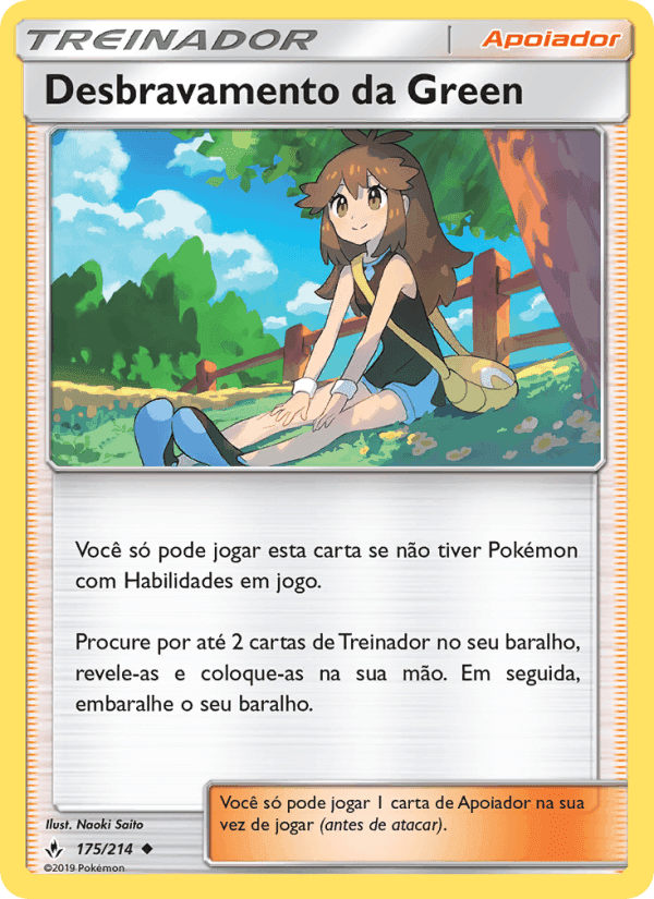 Desbravamento da Green, card 175 from Elos Inquebráveis