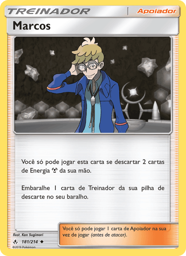Marcos, card 181 from Elos Inquebráveis