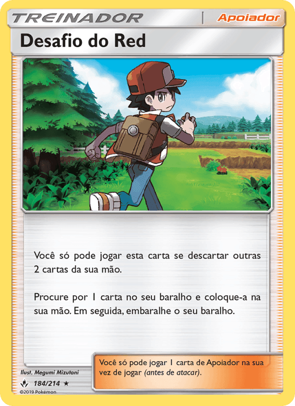 Desafio do Red, card 184 from Elos Inquebráveis