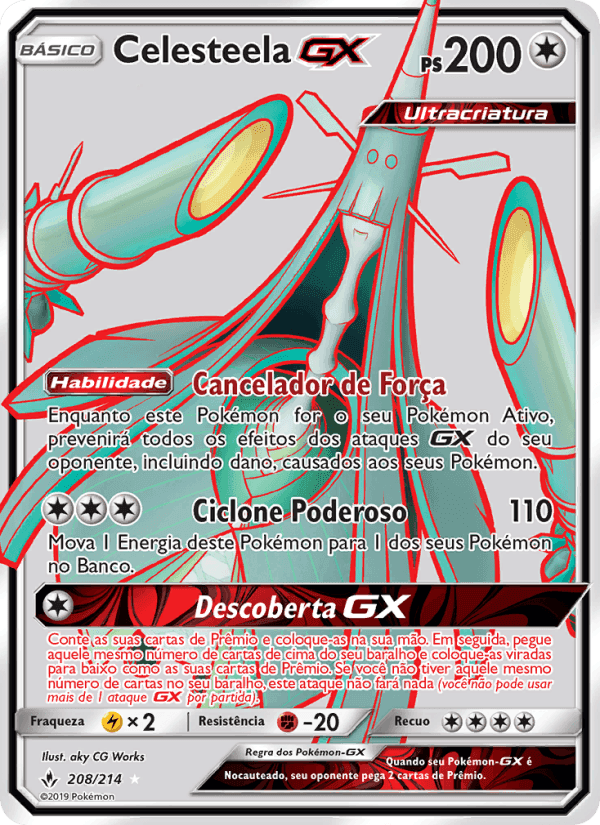 Celesteela GX, carta 208 de Elos Inquebráveis