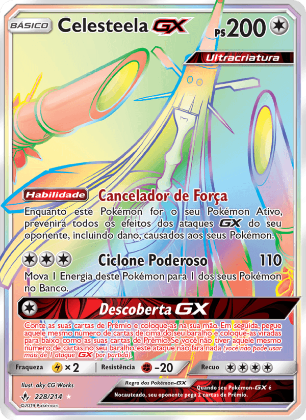 Celesteela GX, carta 228 de Elos Inquebráveis
