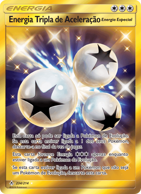Energia Tripla de Aceleração, card 234 from Elos Inquebráveis