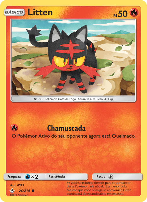 Litten, carta 26 de Elos Inquebráveis