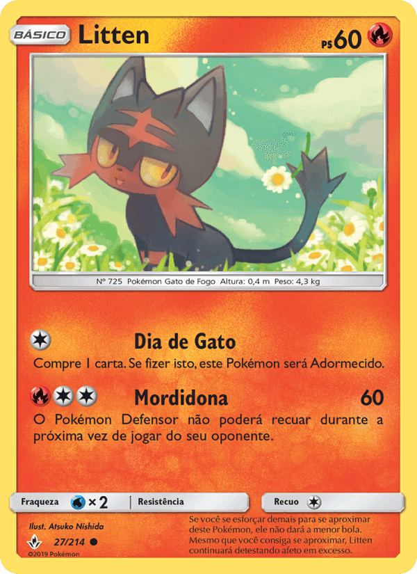 Litten, carta 27 de Elos Inquebráveis