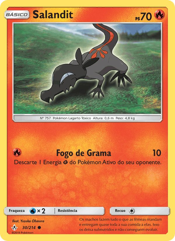 Salandit, carta 30 de Elos Inquebráveis