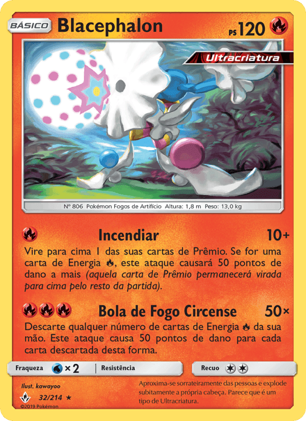 Elos Inquebráveis の 32 番、Blacephalon