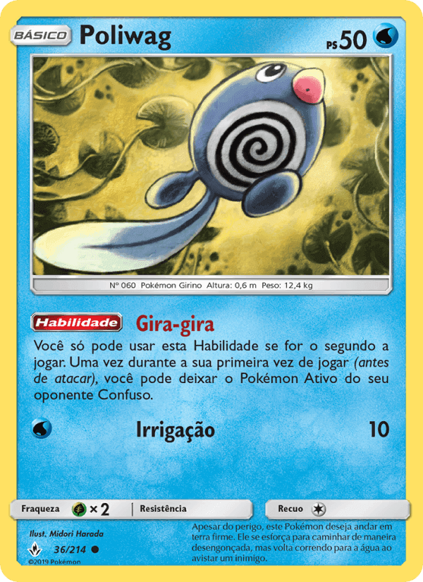Poliwag, carte 36 de Elos Inquebráveis