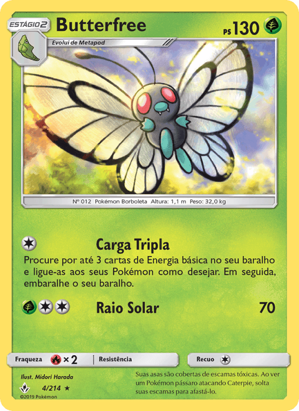 Elos Inquebráveis の 4 番、Butterfree