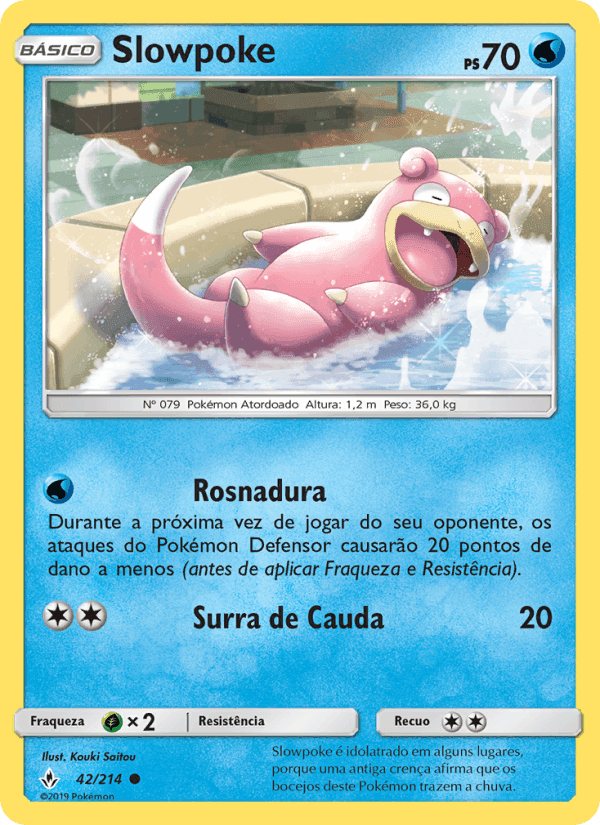Slowpoke, carta 42 de Elos Inquebráveis