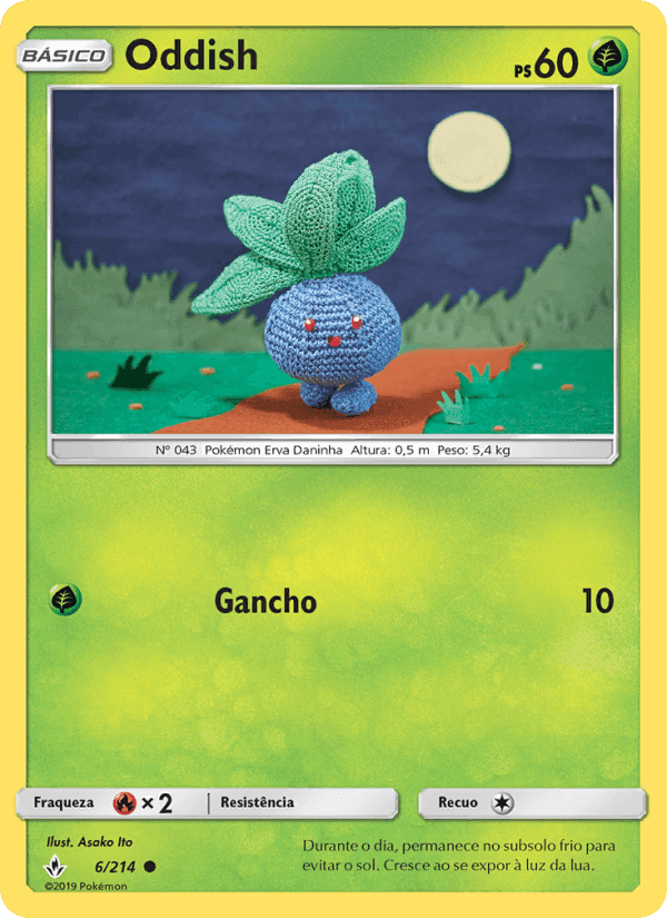 Oddish, carta 6 de Elos Inquebráveis